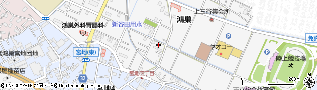 埼玉県鴻巣市鴻巣1037周辺の地図
