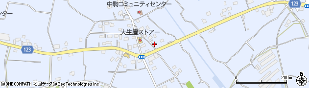 茨城県常総市大生郷町3060周辺の地図