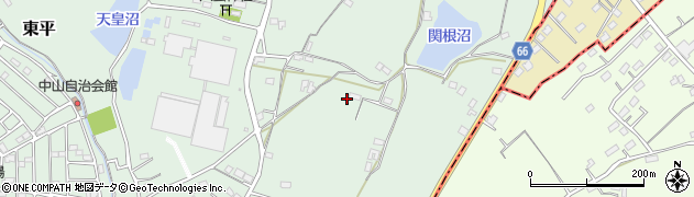 埼玉県東松山市東平1196周辺の地図