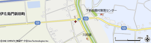 茨城県常総市大生郷新田町1460周辺の地図