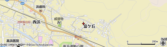 長野県下諏訪町（諏訪郡）富ケ丘周辺の地図