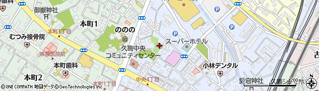 久喜カード事業協同組合周辺の地図
