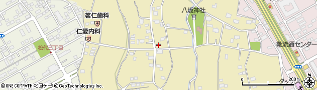 茨城県つくば市小野崎714周辺の地図