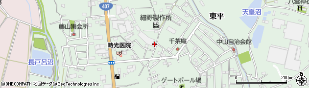 埼玉県東松山市東平1748周辺の地図