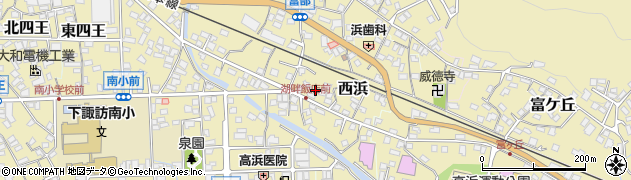 長野県諏訪郡下諏訪町6282-4周辺の地図