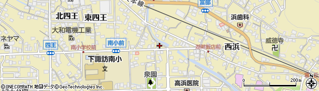 長野県諏訪郡下諏訪町6122周辺の地図