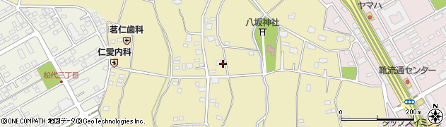 茨城県つくば市小野崎713周辺の地図