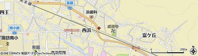 長野県諏訪郡下諏訪町6400周辺の地図
