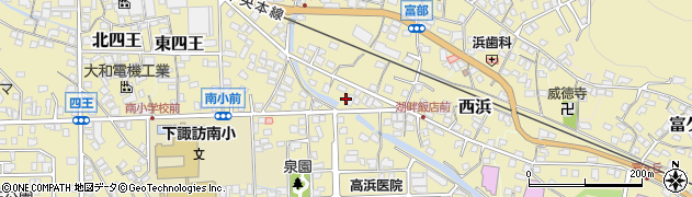 長野県諏訪郡下諏訪町6115-11周辺の地図