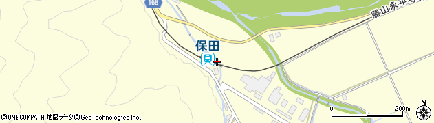 保田駅周辺の地図