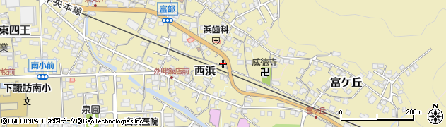 長野県諏訪郡下諏訪町6383周辺の地図