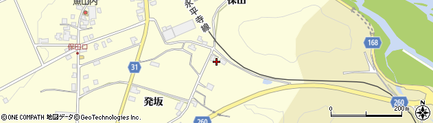 福井県勝山市鹿谷町発坂8周辺の地図