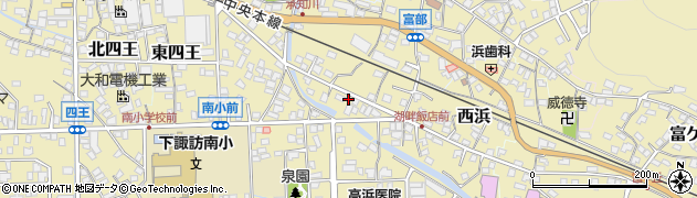 長野県諏訪郡下諏訪町6115-14周辺の地図