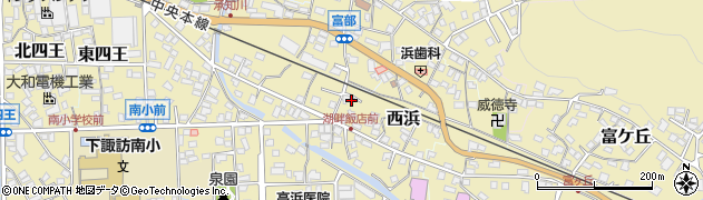 長野県諏訪郡下諏訪町6285周辺の地図