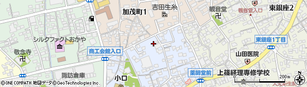 株式会社岡谷生鮮市場　クリーニング館昭和周辺の地図
