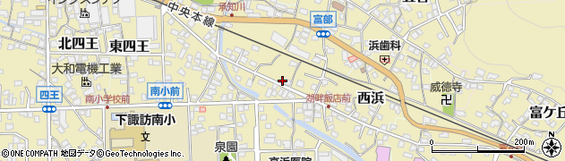 長野県諏訪郡下諏訪町6115-4周辺の地図