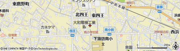 長野県諏訪郡下諏訪町5206-2周辺の地図