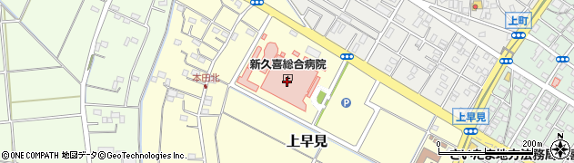 一般社団法人巨樹の会 新久喜総合病院訪問看護ステーション周辺の地図