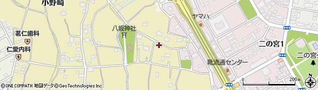 茨城県つくば市小野崎1099周辺の地図