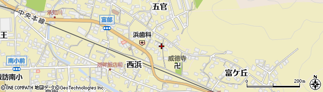 長野県諏訪郡下諏訪町6411-4周辺の地図