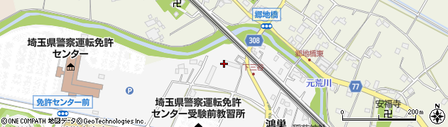 埼玉県鴻巣市鴻巣490周辺の地図