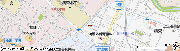 埼玉県鴻巣市鴻巣1248周辺の地図