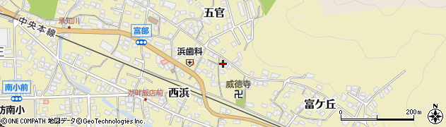 長野県諏訪郡下諏訪町6413周辺の地図