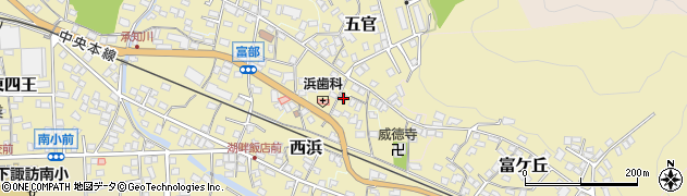 長野県諏訪郡下諏訪町6378周辺の地図