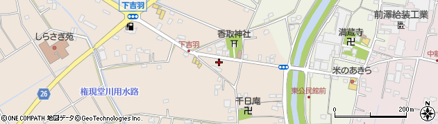 埼玉県幸手市下吉羽199周辺の地図