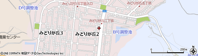 埼玉県小川町（比企郡）みどりが丘周辺の地図