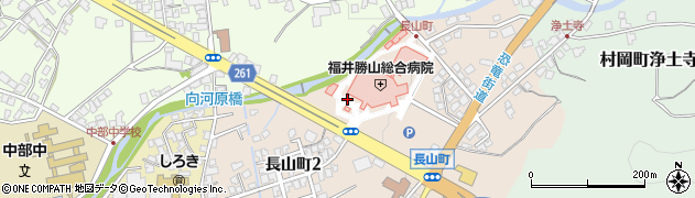 福井社会保険病院周辺の地図
