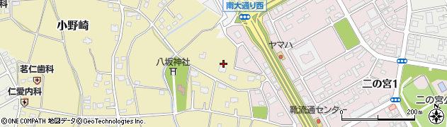 茨城県つくば市小野崎1134周辺の地図