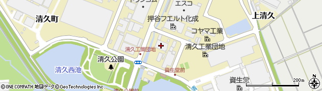日本電装株式会社　久喜製作所周辺の地図