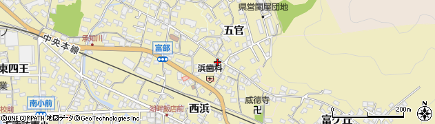 長野県諏訪郡下諏訪町6371-3周辺の地図