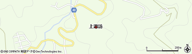 長野県諏訪市上諏訪周辺の地図