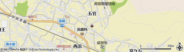 長野県諏訪郡下諏訪町6697-1周辺の地図