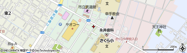 埼玉県幸手市幸手127周辺の地図