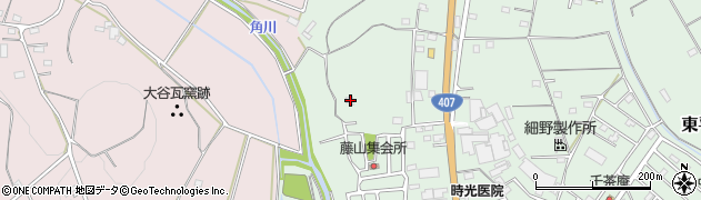 埼玉県東松山市東平2472周辺の地図