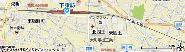 長野県諏訪郡下諏訪町5221-13周辺の地図