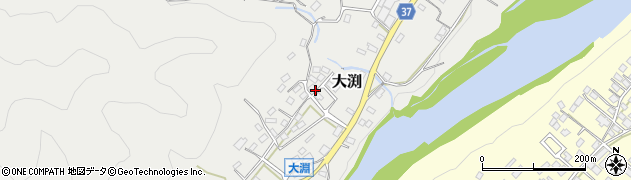 埼玉県秩父郡皆野町大渕周辺の地図