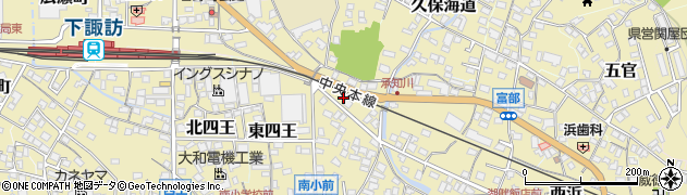 長野県諏訪郡下諏訪町5606-3周辺の地図