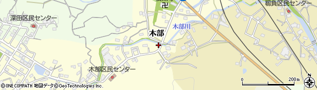 埼玉県比企郡小川町木部143周辺の地図