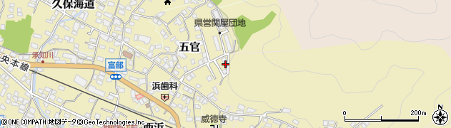 長野県諏訪郡下諏訪町6705-4周辺の地図