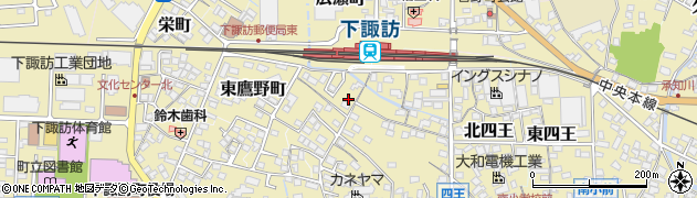 長野県諏訪郡下諏訪町5233周辺の地図