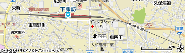 長野県諏訪郡下諏訪町5221-14周辺の地図
