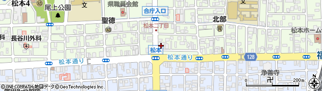 北陸銀行福井松本支店周辺の地図