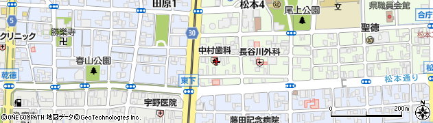 中村歯科医院周辺の地図
