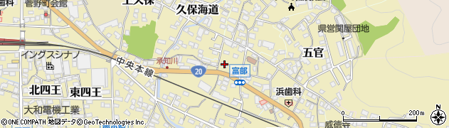 長野県諏訪郡下諏訪町6252周辺の地図