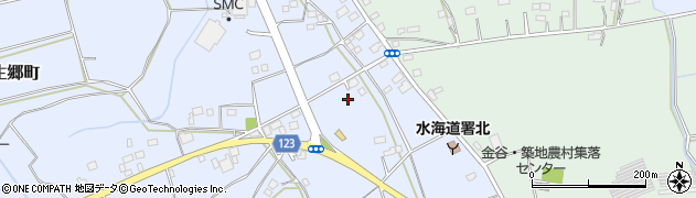 茨城県常総市大生郷町2845周辺の地図