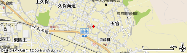 長野県諏訪郡下諏訪町6266周辺の地図